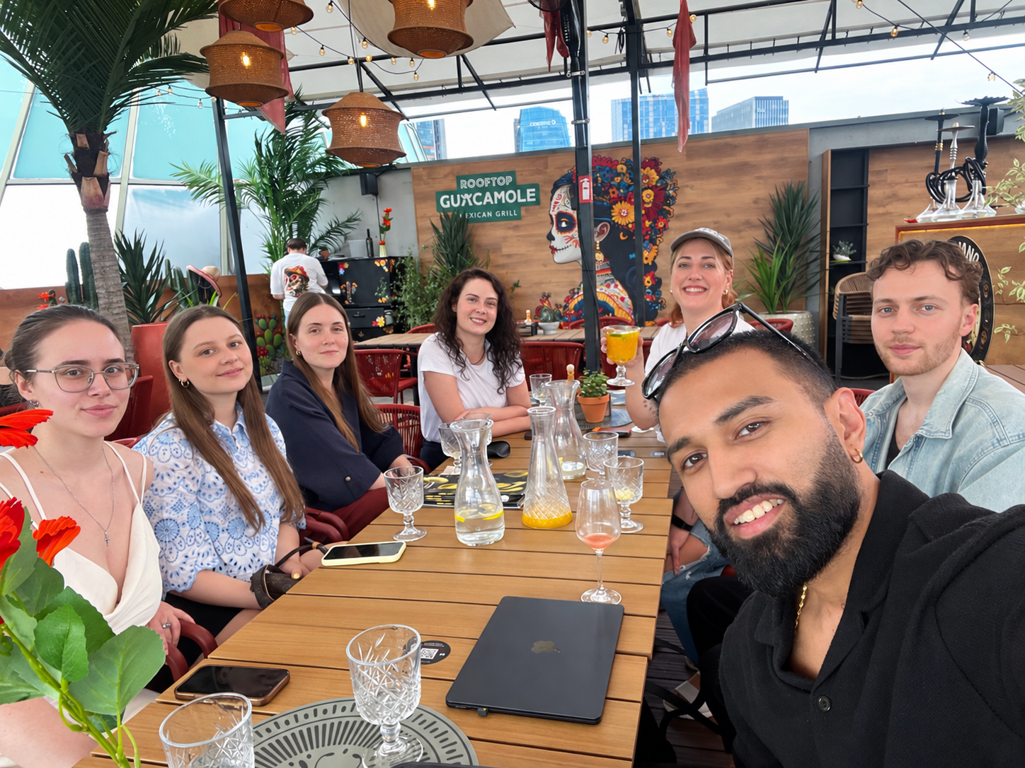 Marketers gathering at a recent Inbound College meetup
